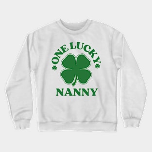 One Lucky Nanny Crewneck Sweatshirt